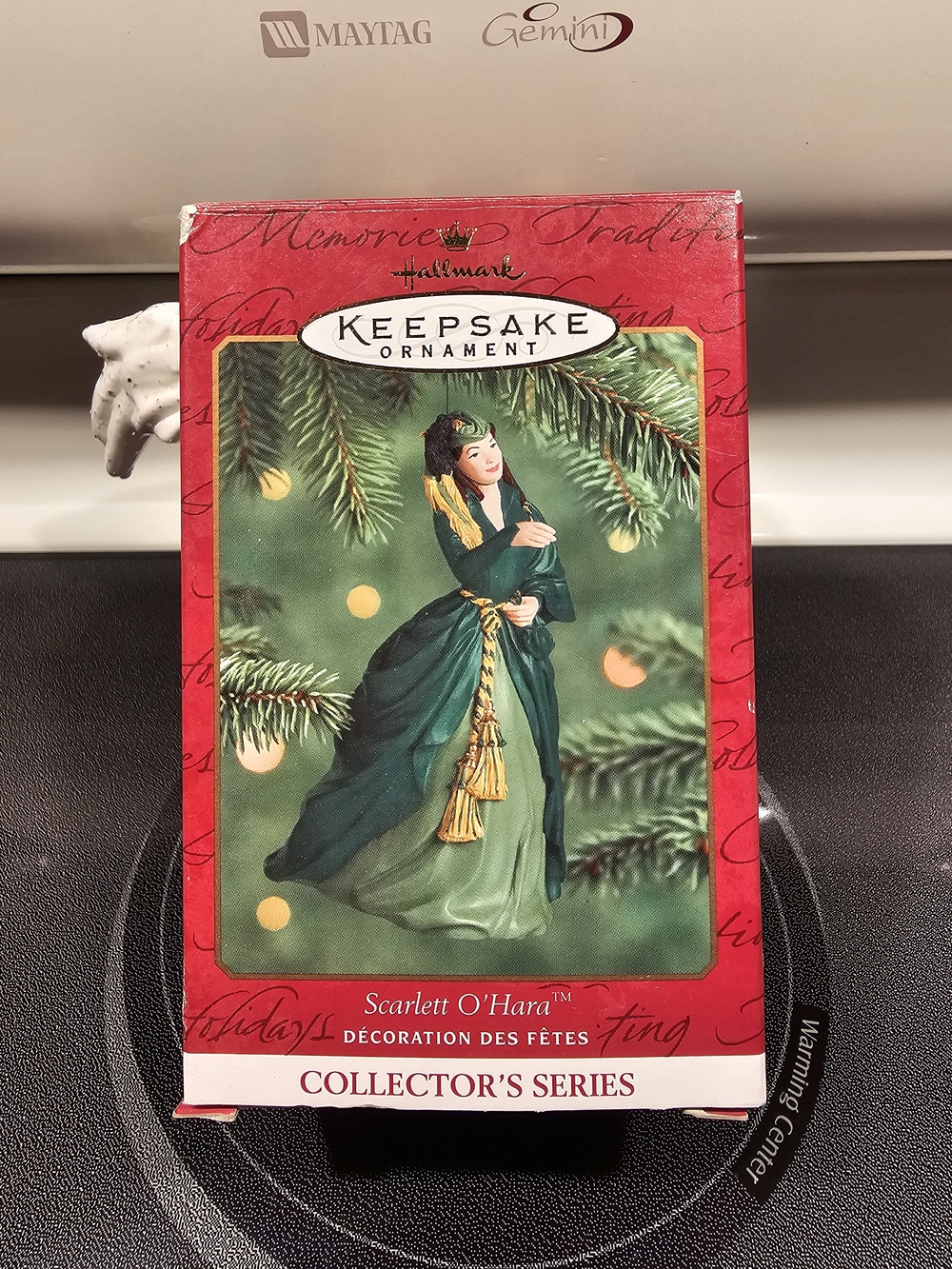 Hallmark Keepsake Ornament Scarlett O'Hara in Green and Gold
